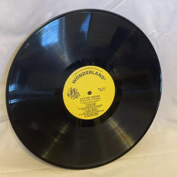 The Glow-Tones Let's Sing Together (Vinyl) Golden Records WLP 53 VG LP Record - Picture 9 of 10